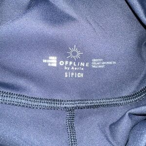 ARIE NAVY BLUE LEGGINGS. NEVER WORN!!